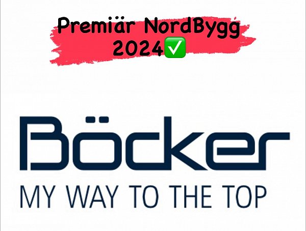 Böcker Mobilkranar kommer till Sverige!