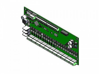 In-/utgångsexpander kretskort
